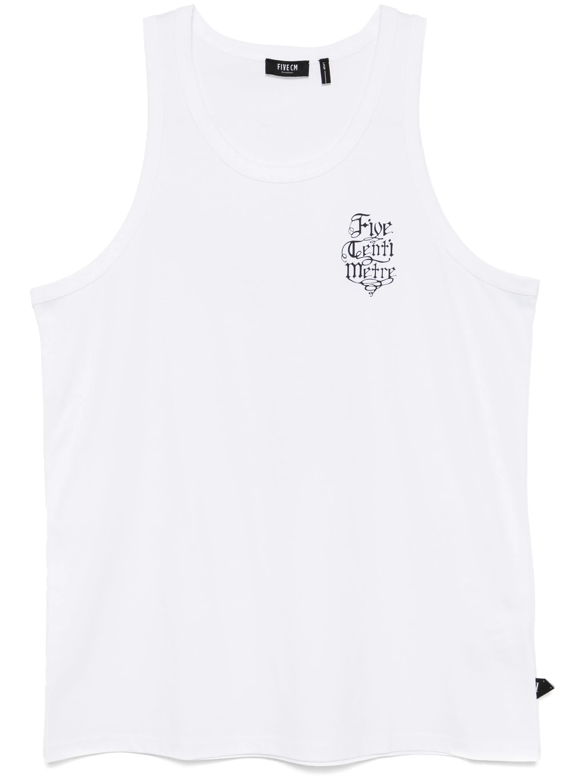 Топ с логотипом Five Cm, белый
Топ с логотипом Five Cm, белый