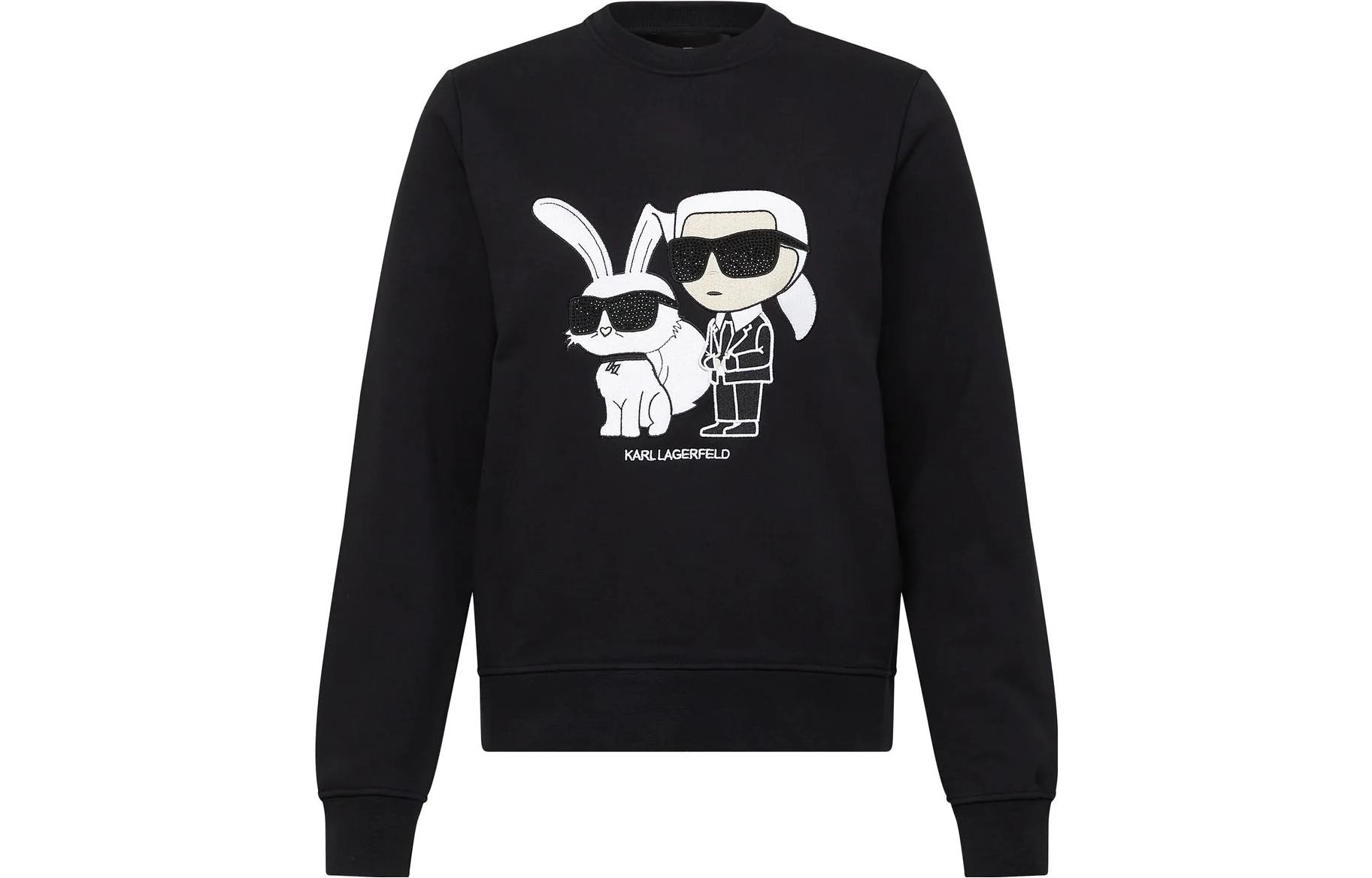 Карл Лагерфельд свитшот с кристаллами KARL LAGERFELD / Karl Lagerfeld Jeans, черный
Карл Лагерфельд свитшот с кристаллами KARL LAGERFELD / Karl Lagerfeld Jeans, черный