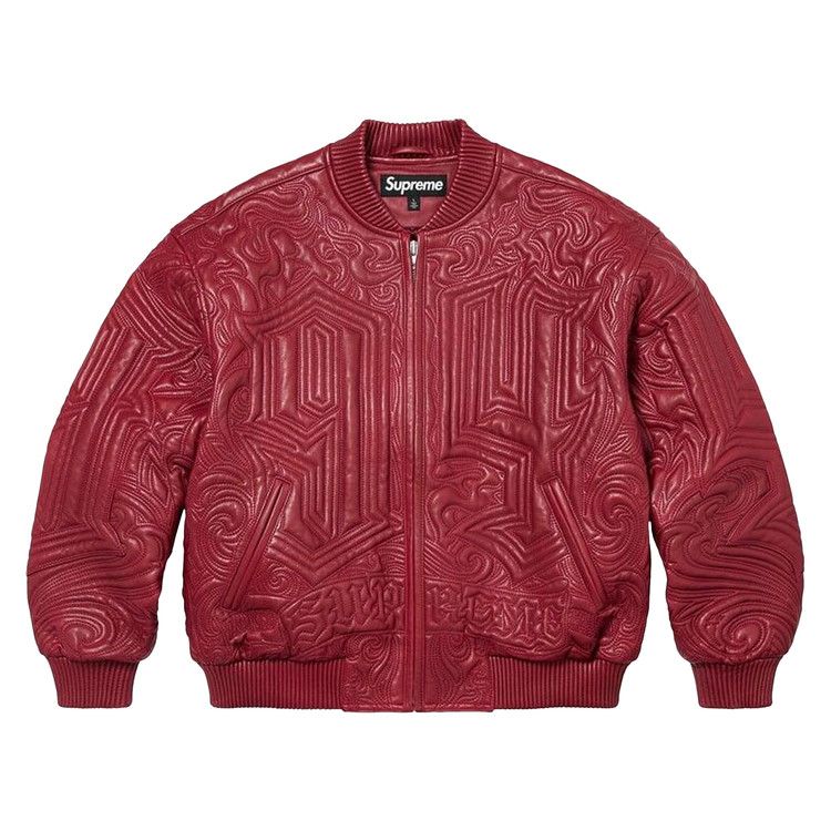 Куртка Supreme Mister Cartoon Embroidered Leather Jacket, Burgundy
Куртка Supreme Mister Cartoon Embroidered Leather Jacket, Burgundy