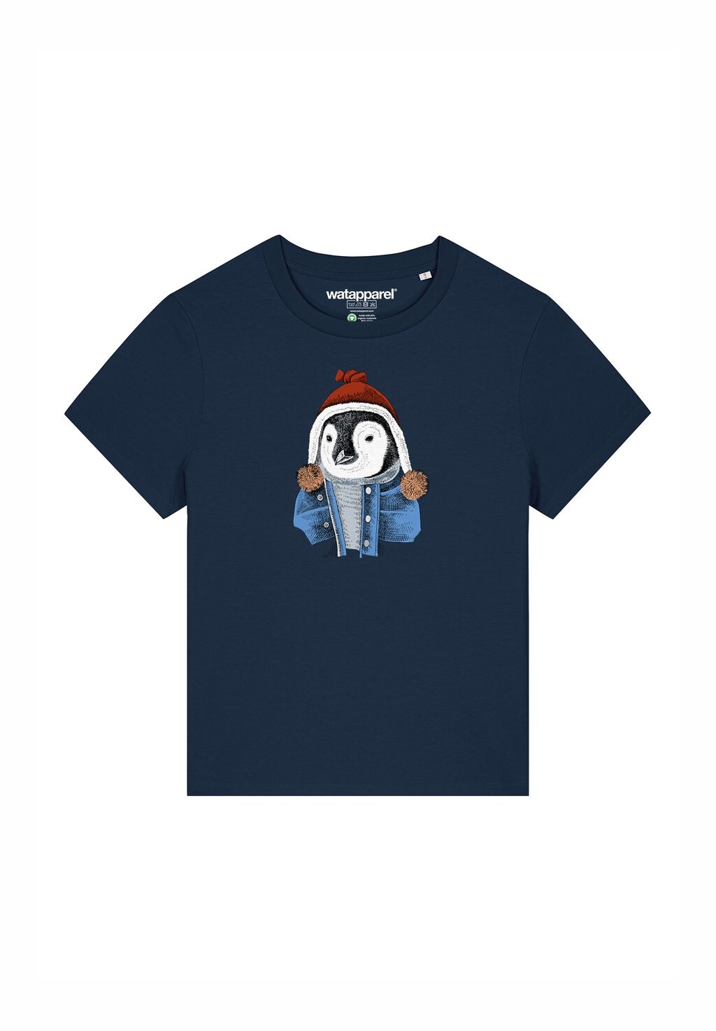 Футболка с принтом PINGUIN watapparel, темно-синий
Футболка с принтом PINGUIN watapparel, темно-синий