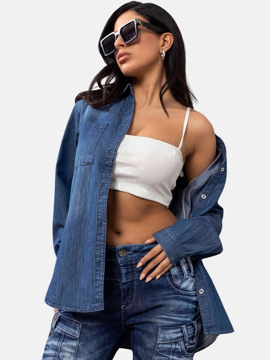 Блуза CIPO & BAXX, синий
Блуза CIPO & BAXX, синий