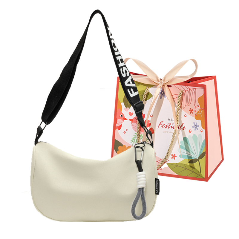 Cwatcun Холщовая сумка через плечо, White & Black
Cwatcun Холщовая сумка через плечо, White & Black