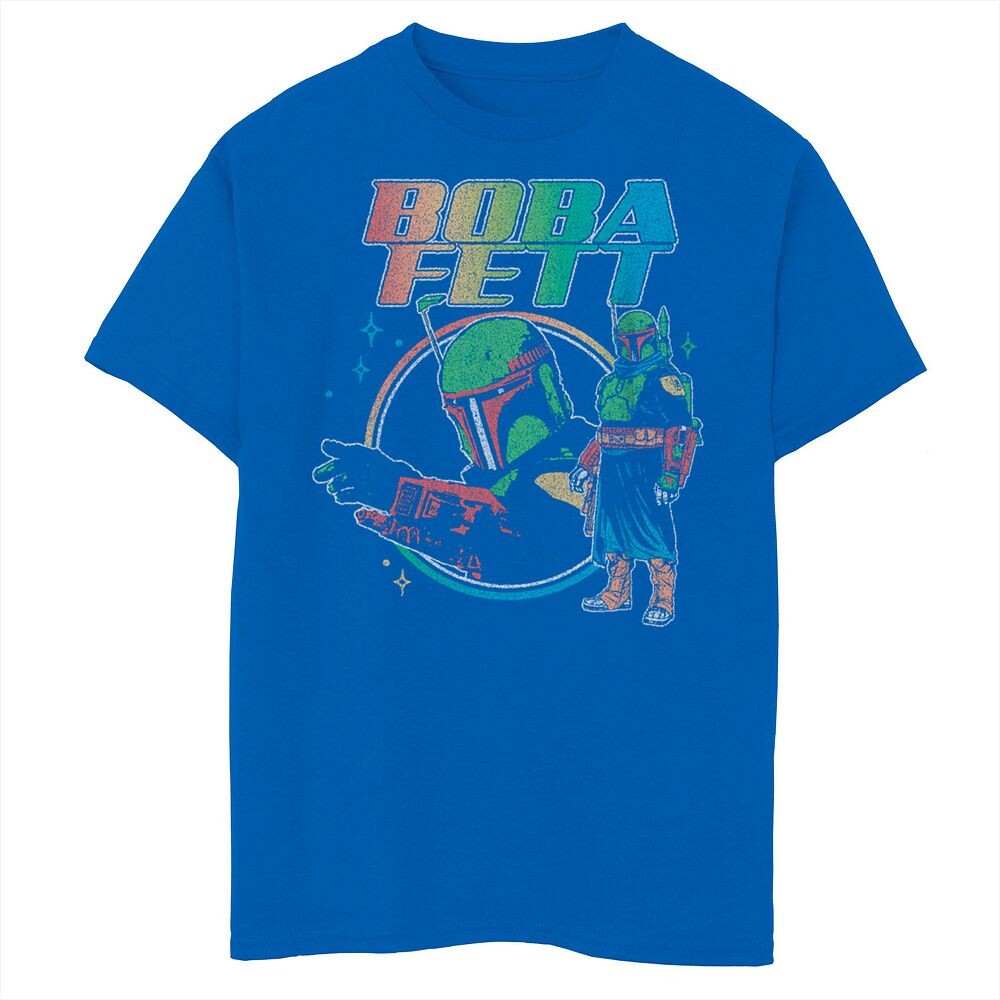 Футболка с градиентным коллажем и портретом для мальчиков 8–20 лет «Звездные войны. Книга Бобы Фетта». Licensed Character, цвет Royal
Футболка с градиентным коллажем и портретом для мальчиков 8–20 лет «Звездные войны. Книга Бобы Фетта». Licensed Character, цвет Royal