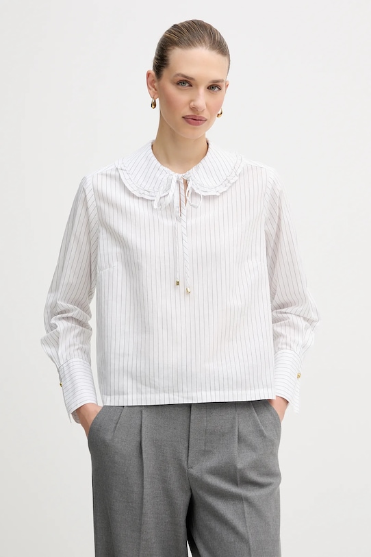 Хлопковая блузка avery Barbour, белый
Хлопковая блузка avery Barbour, белый