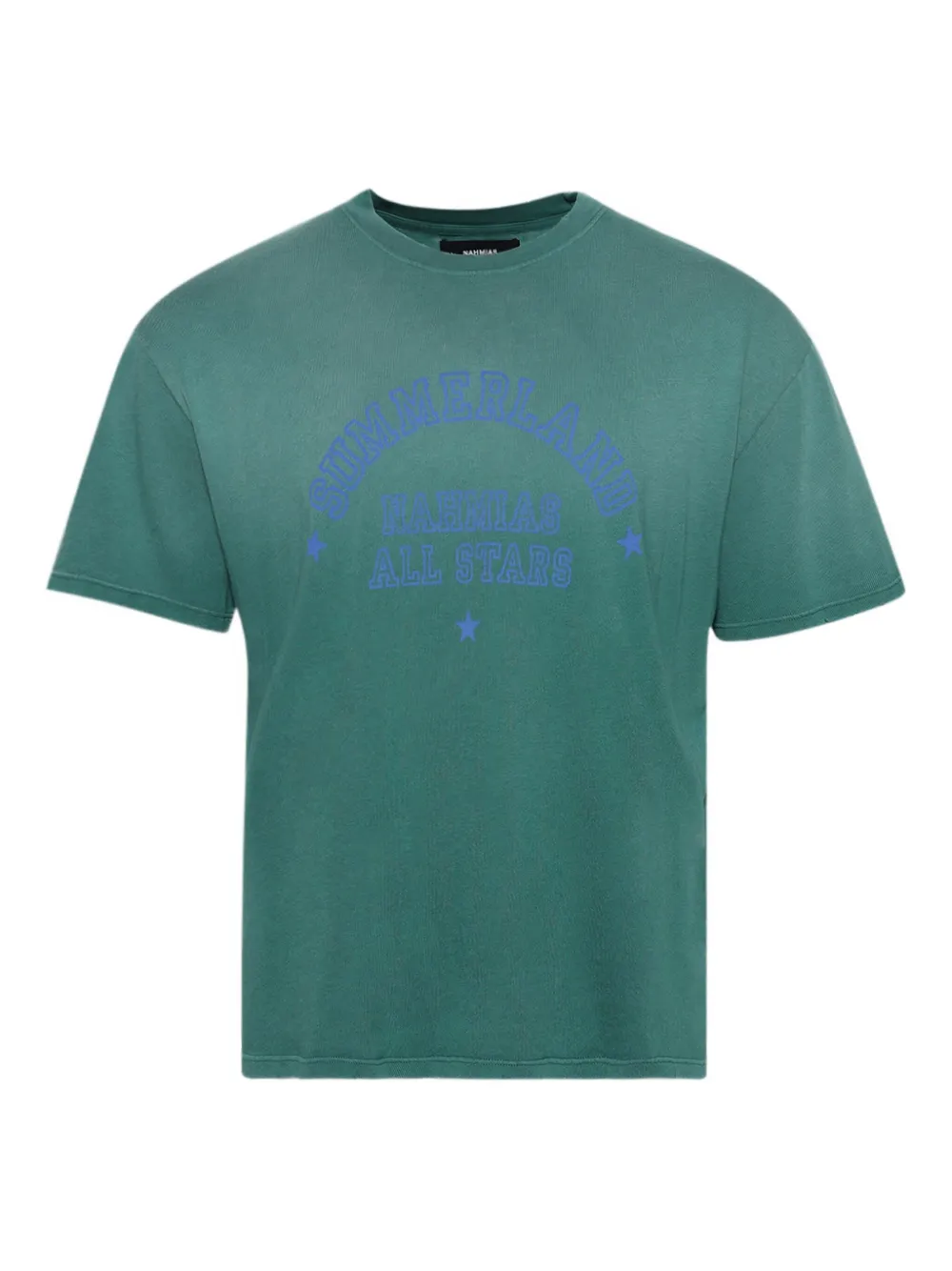 Футболка с рисунком Nahmias, зеленый 
Футболка с рисунком Nahmias, зеленый