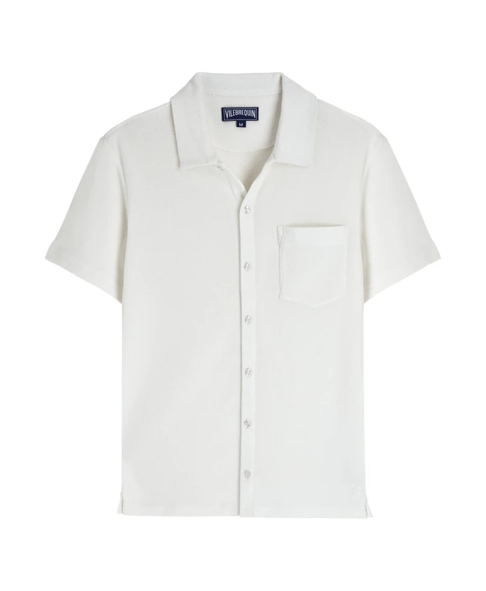 Рубашка для боулинга Terry однотонная Vilebrequin, белый
Рубашка для боулинга Terry однотонная Vilebrequin, белый