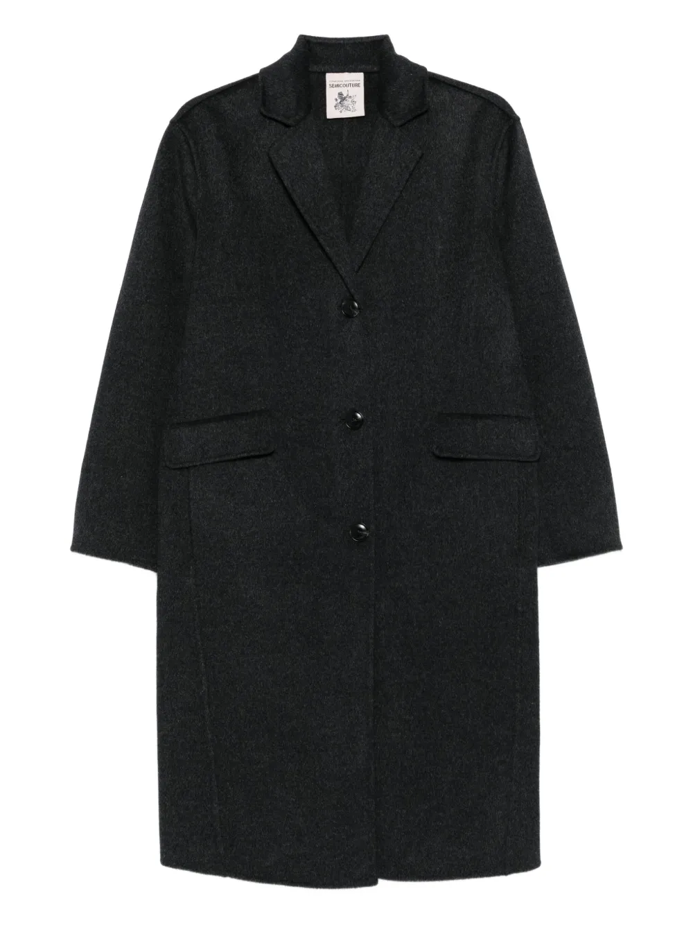 Пальто на пуговицах Semicouture, серый
Пальто на пуговицах Semicouture, серый