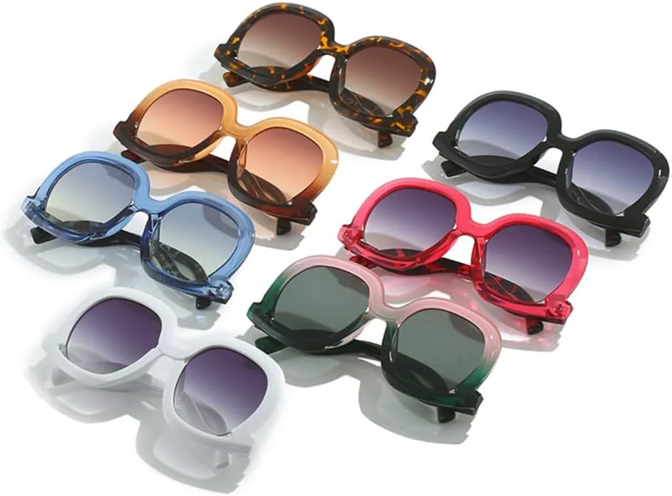 Крупные солнцезащитные очки в большой оправе для женщин, винтажные солнцезащитные очки, панк-очки, очки с защитой от УФ-излучения UV400 LANGSER, Pink Green G15
Крупные солнцезащитные очки в большой оправе для женщин, винтажные солнцезащитные очки, панк-очки, очки с защитой от УФ-излучения UV400 LANGSER, Pink Green G15