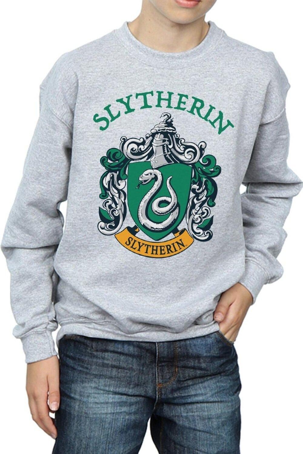Толстовка с гербом Слизерина Harry Potter, серый
Толстовка с гербом Слизерина Harry Potter, серый
