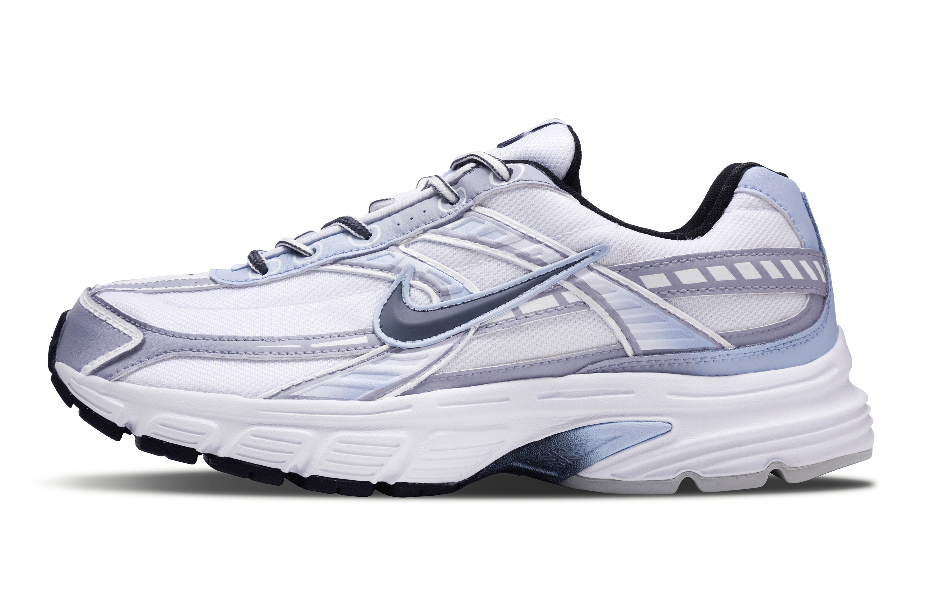 Nike Дышащие и легкие кроссовки Initiator с низким верхом, мужские, белые, синие 
Nike Дышащие и легкие кроссовки Initiator с низким верхом, мужские, белые, синие