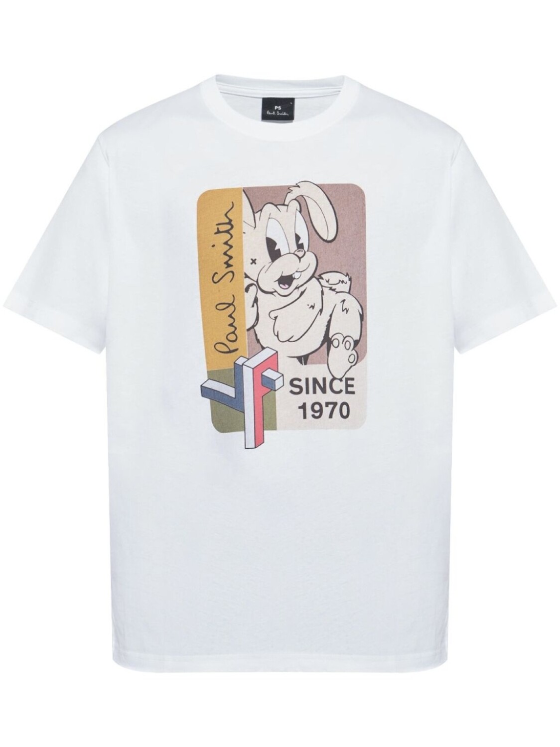 Футболка с принтом кролика 1970 года PS Paul Smith, белый
Футболка с принтом кролика 1970 года PS Paul Smith, белый