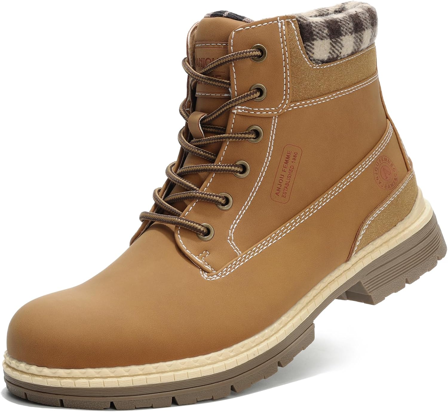 Зимние походные ботинки ANJOUFEMME для мужчин, водонепроницаемые, теплые треккинговые ботинки для мужчин, желтый
Зимние походные ботинки ANJOUFEMME для мужчин, водонепроницаемые, теплые треккинговые ботинки для мужчин, желтый