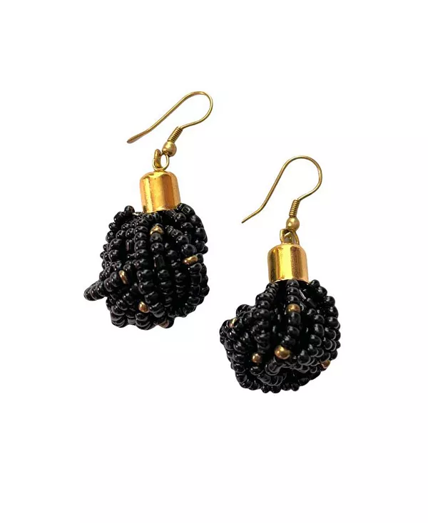 Серьги с ягодами Kendi Amani, black
Серьги с ягодами Kendi Amani, black