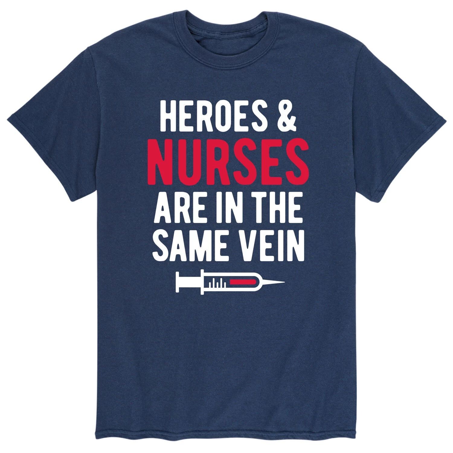 Мужская футболка Herroes and Nurses Licensed Character
Мужская футболка Herroes and Nurses Licensed Character