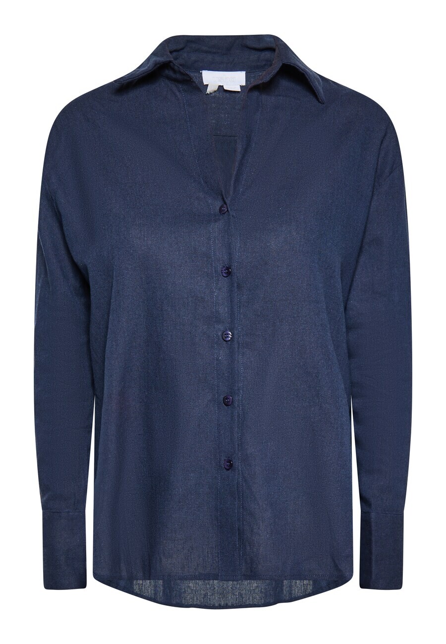 Рубашка usha WHITE LABEL Blouse, морской синий
Рубашка usha WHITE LABEL Blouse, морской синий