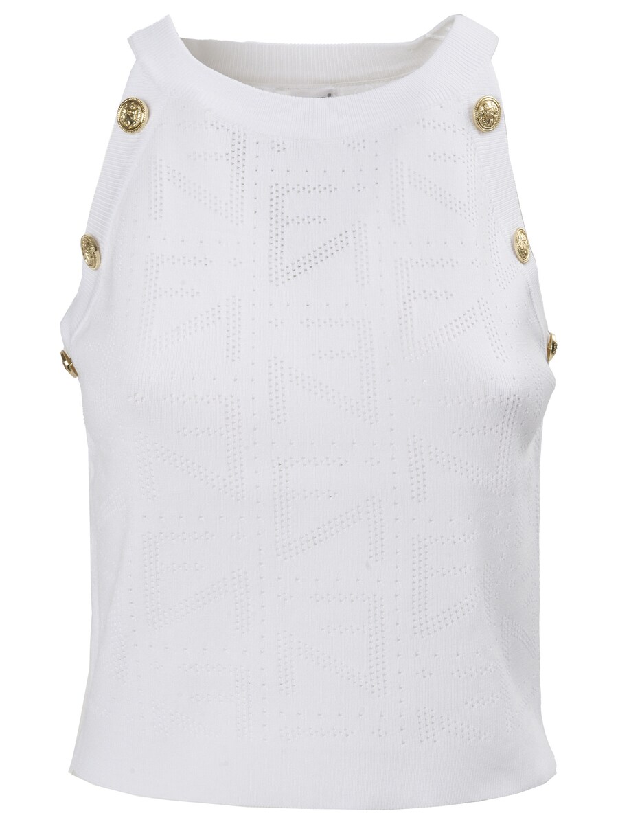 Вязаный топ Influencer, белый
Вязаный топ Influencer, белый