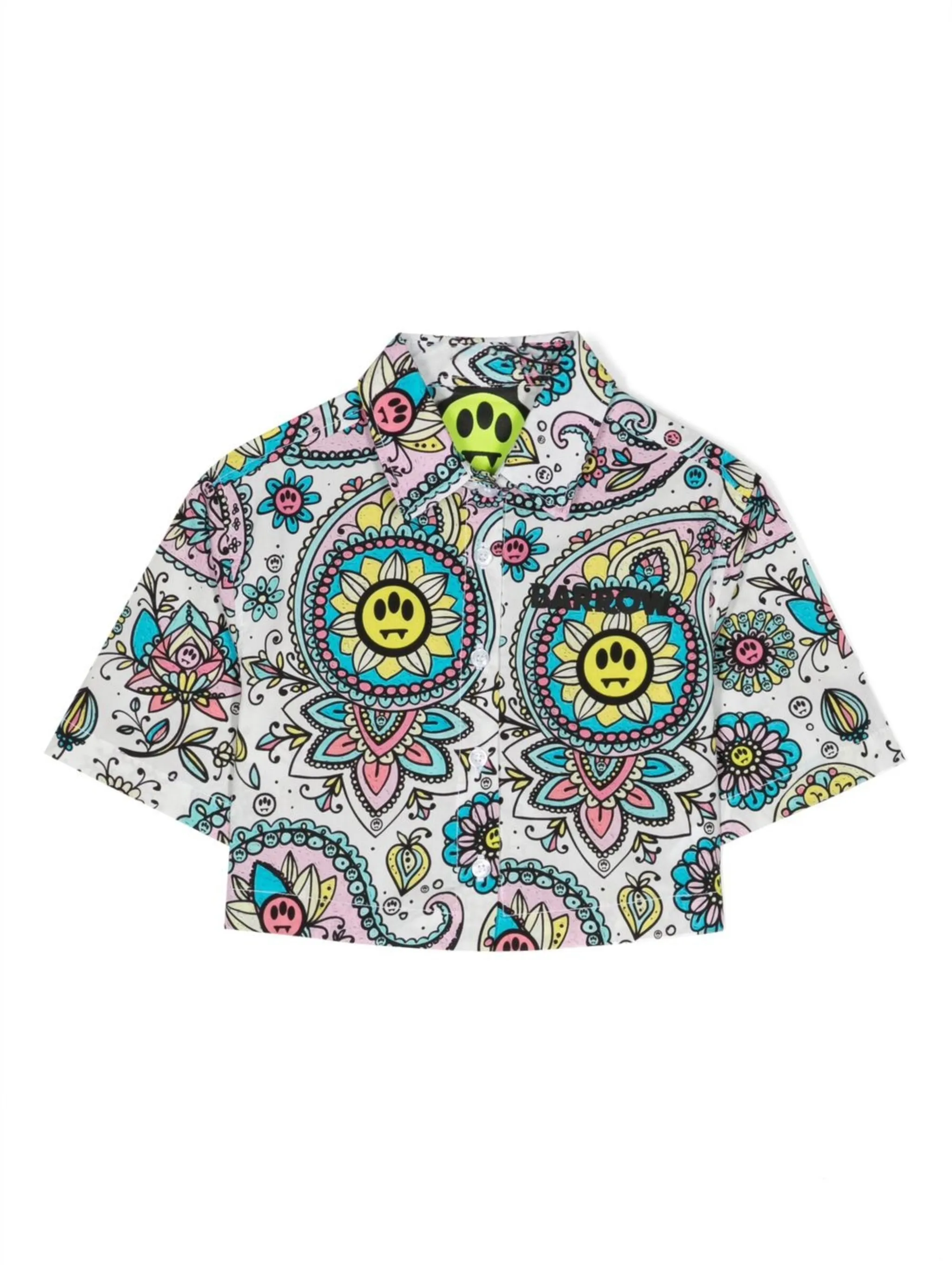 Рубашка с графичным принтом Barrow, белый
Рубашка с графичным принтом Barrow, белый