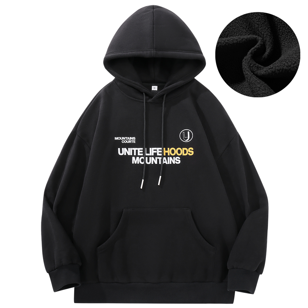 Толстовка Unisex Unite Life HOODS, черная (с флисовой подкладкой и утепленная)
Толстовка Unisex Unite Life HOODS, черная (с флисовой подкладкой и утепленная)