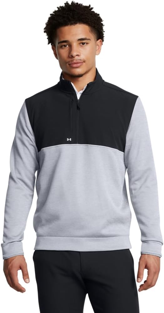 Толстовка Under Armour Drive Storm Sweaterfleece с молнией до середины груди, (035) Steel/Mod Gray/White
Толстовка Under Armour Drive Storm Sweaterfleece с молнией до середины груди, (035) Steel/Mod Gray/White