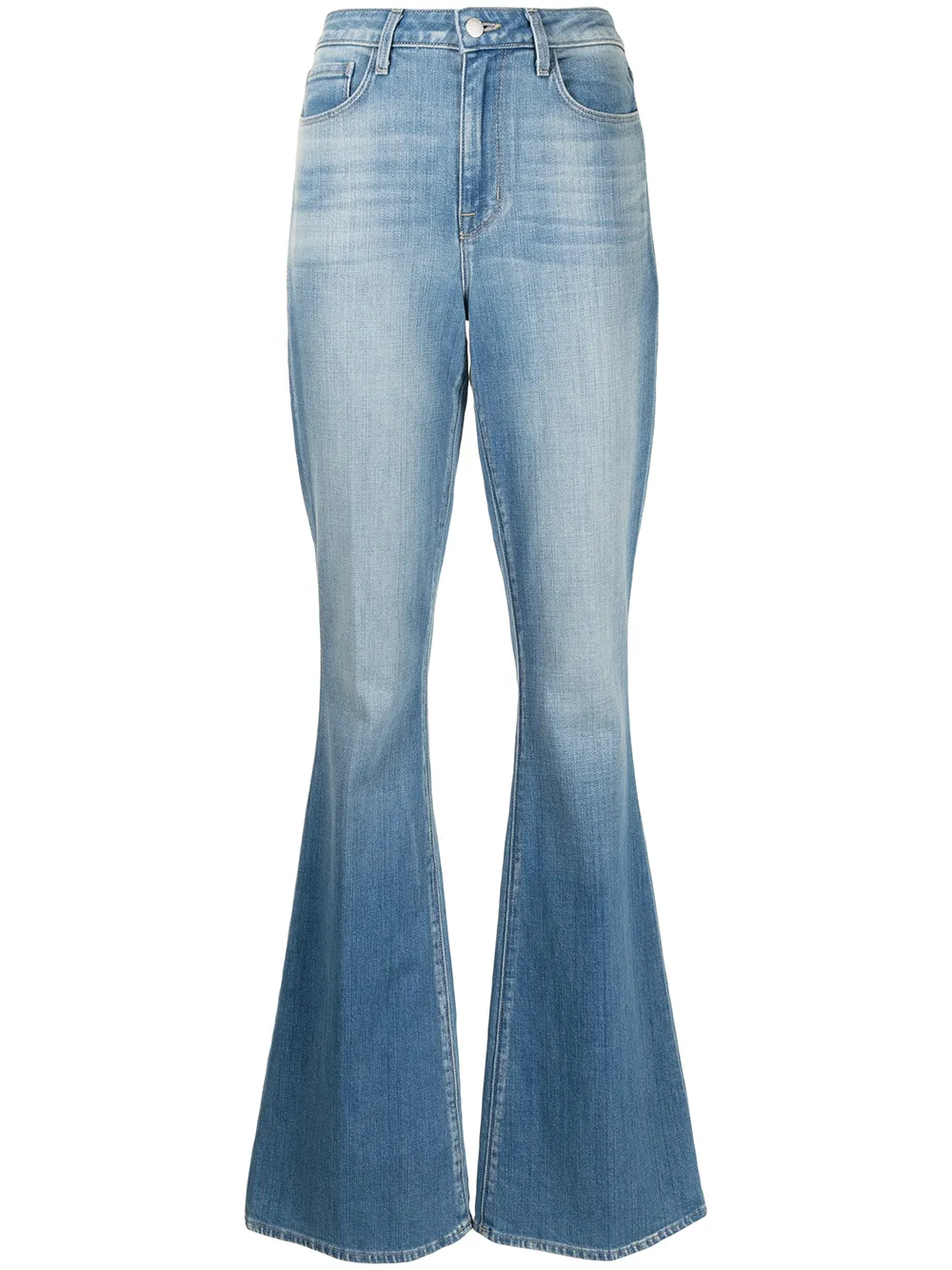 Расклешенные джинсы с эффектом потертости L'Agence, синий
Расклешенные джинсы с эффектом потертости L'Agence, синий