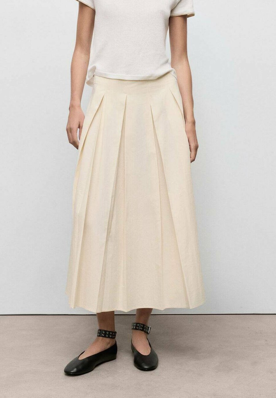 Юбка Mango Pleated skirt, Off-White
Юбка Mango Pleated skirt, Off-White