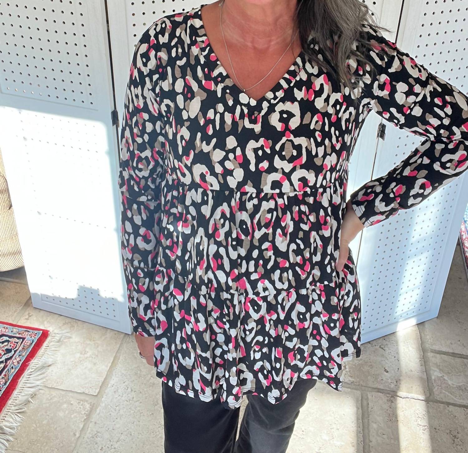 Многоуровневый топ Babydoll цвета Splash Of Wild Pink Sew In Love
Многоуровневый топ Babydoll цвета Splash Of Wild Pink Sew In Love