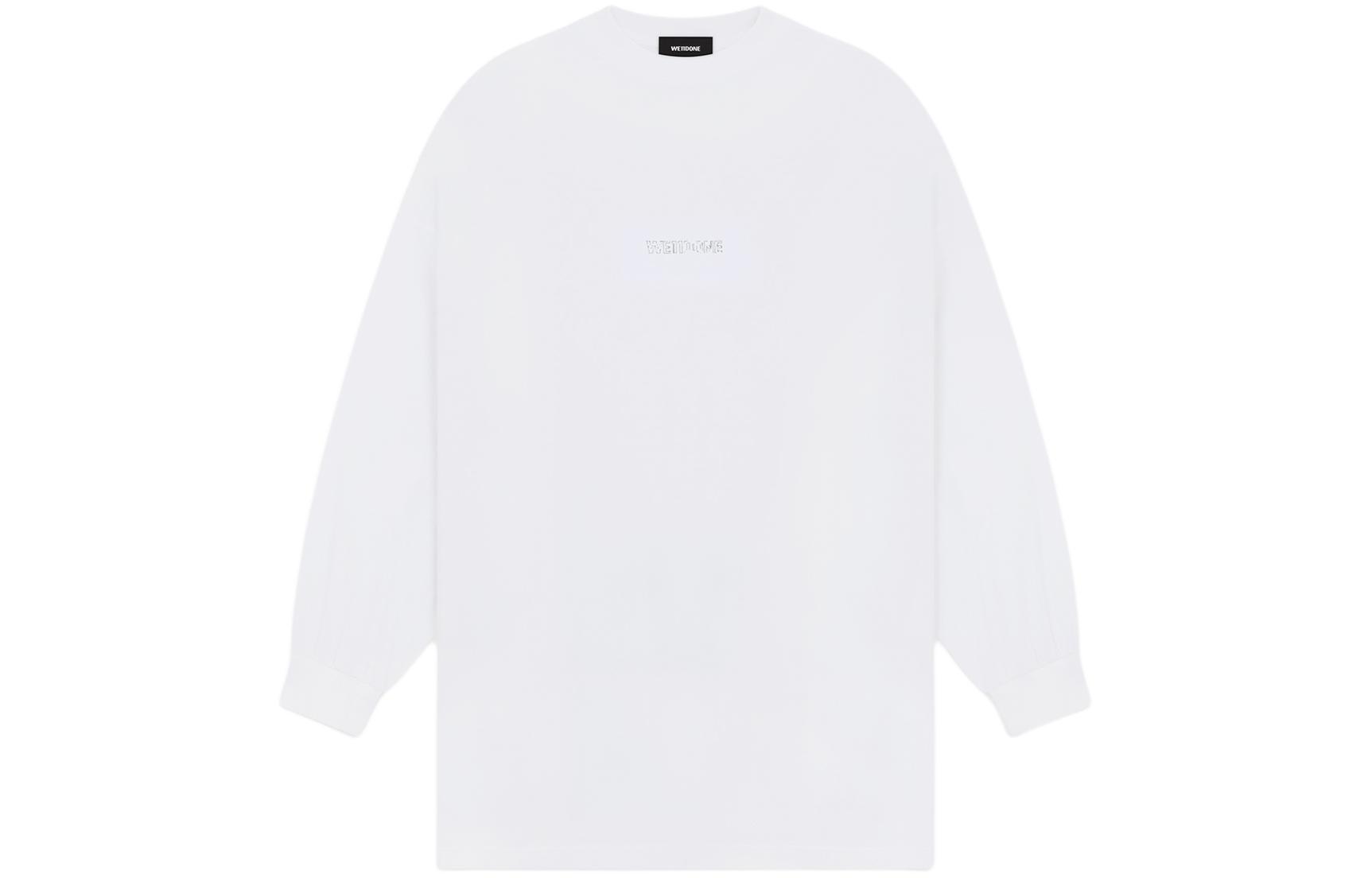 Футболка с рукавом дроп-шолдер унисекс белая WE11DONE
Футболка с рукавом дроп-шолдер унисекс белая WE11DONE