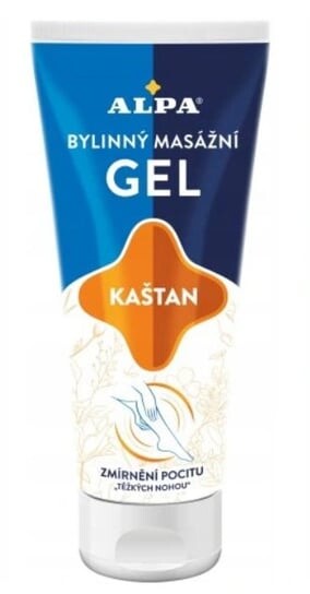 Alpa, каштановый гель от тяжести в ногах и варикозном расширении вен 100 мл
Alpa, каштановый гель от тяжести в ногах и варикозном расширении вен 100 мл