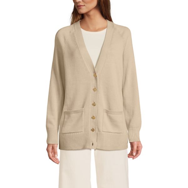 Женский свободный кардиган-свитер с V-образным вырезом Lands' End, цвет champagne
Женский свободный кардиган-свитер с V-образным вырезом Lands' End, цвет champagne