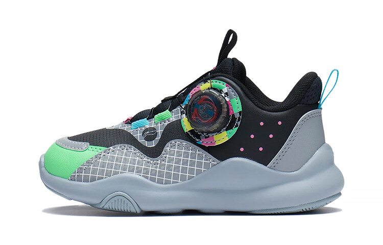 Детские кроссовки Royal Thunder Lifestyle PS Low-top черного/серого/летнего зеленого цвета Lining Young
Детские кроссовки Royal Thunder Lifestyle PS Low-top черного/серого/летнего зеленого цвета Lining Young