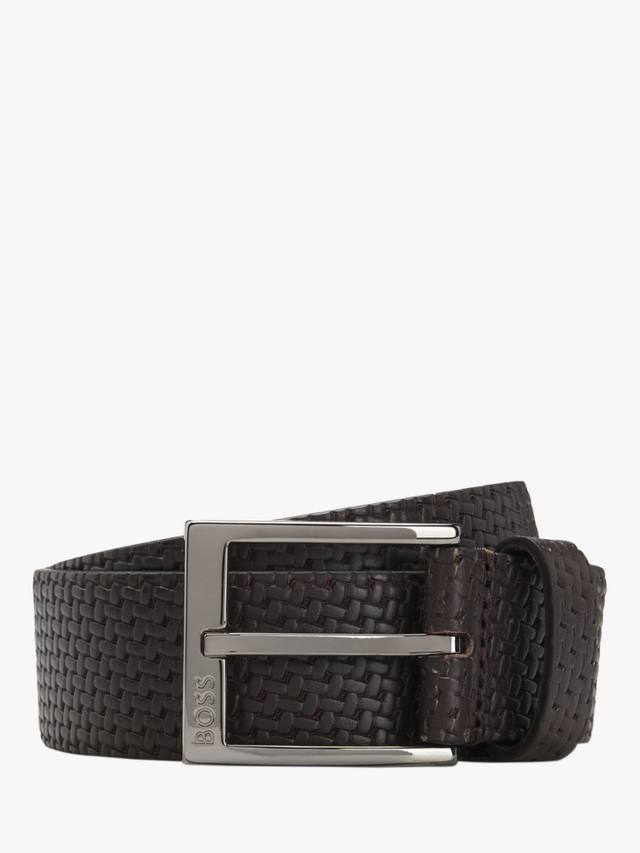 Ремень BOSS из кожи с плетёной текстурой HUGO BOSS, Dark Brown, Коричневый, Ремень BOSS из кожи с плетёной текстурой HUGO BOSS, Dark Brown
Ремень BOSS из кожи с плетёной текстурой HUGO BOSS, Dark Brown, Коричневый, Ремень BOSS из кожи с плетёной текстурой HUGO BOSS, Dark Brown