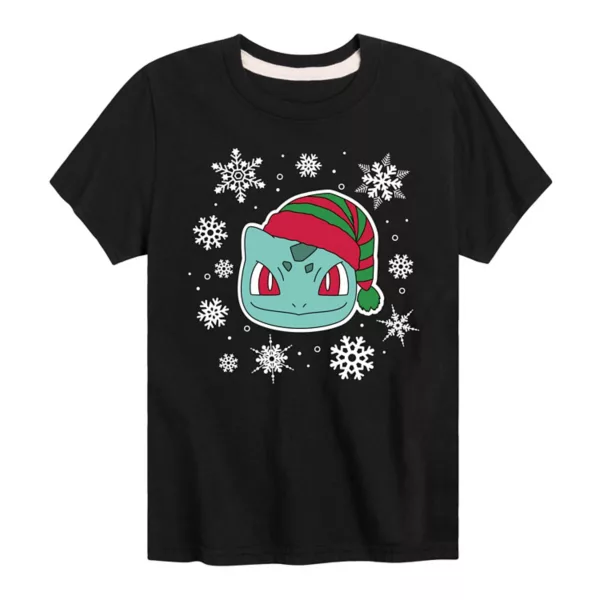 Футболка с рисунком покемона Бульбазавра и снежинок для мальчиков 8-20 лет Licensed Character, черный
Футболка с рисунком покемона Бульбазавра и снежинок для мальчиков 8-20 лет Licensed Character, черный