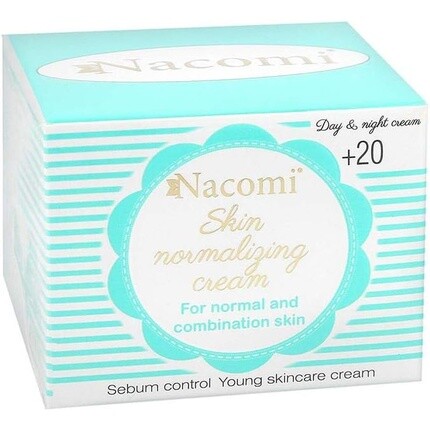 Дневной крем для лица 50мл, Nacomi
Дневной крем для лица 50мл, Nacomi