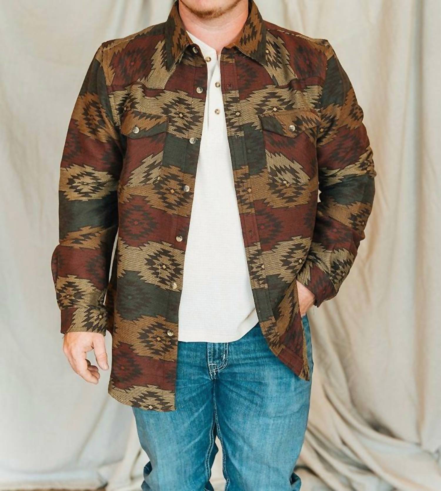 Мужская рубашка Lodge в разноцветном дизайне TASHA POLIZZI, мультиколор
Мужская рубашка Lodge в разноцветном дизайне TASHA POLIZZI, мультиколор