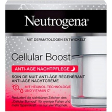 Neutrogena Cellular Boost ночной крем против старения 50 мл
Neutrogena Cellular Boost ночной крем против старения 50 мл