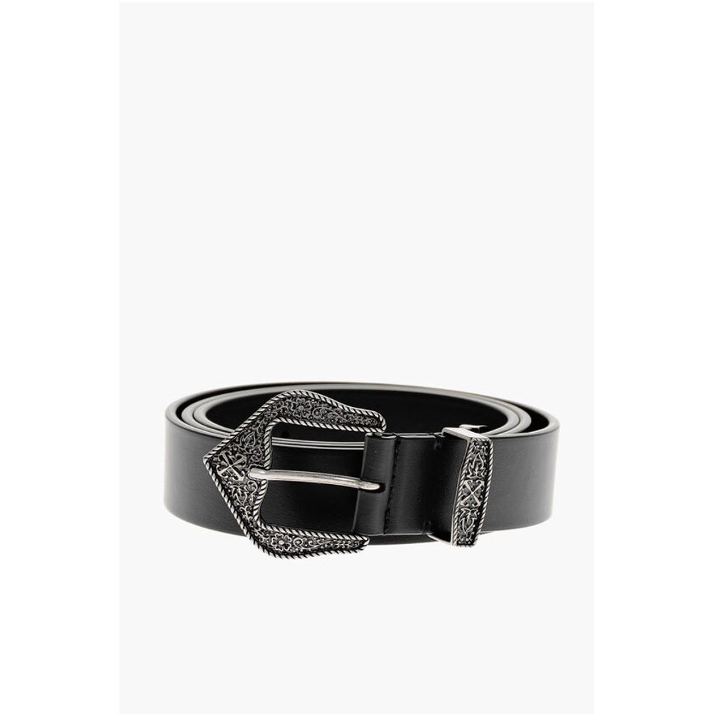 Черный пояс из коровьей кожи Off-White, Black
Черный пояс из коровьей кожи Off-White, Black