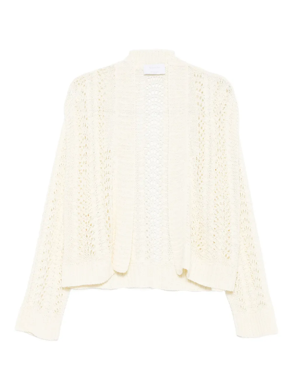 Ажурный кардиган без застежки Daniele Fiesoli, нейтральный
Ажурный кардиган без застежки Daniele Fiesoli, нейтральный