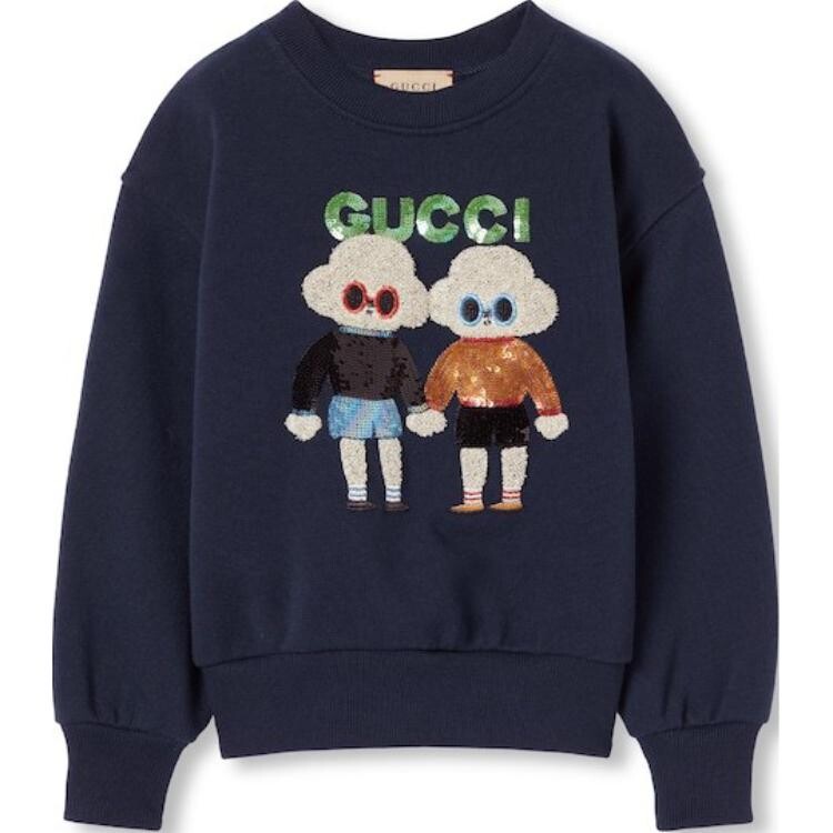 Толстовка детская Gucci с мягким принтом, темно-синий
Толстовка детская Gucci с мягким принтом, темно-синий