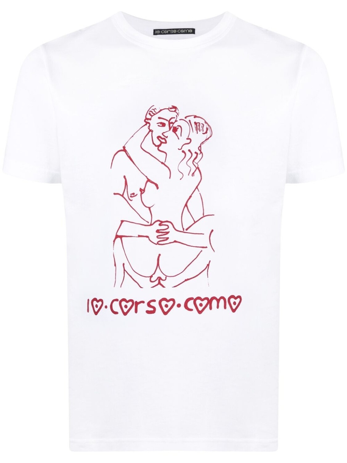 10 CORSO COMO футболка с короткими рукавами и графичным принтом, белый
10 CORSO COMO футболка с короткими рукавами и графичным принтом, белый