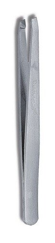 Косметический пинцет скошенный, серебро. Donegal 
Косметический пинцет скошенный, серебро. Donegal