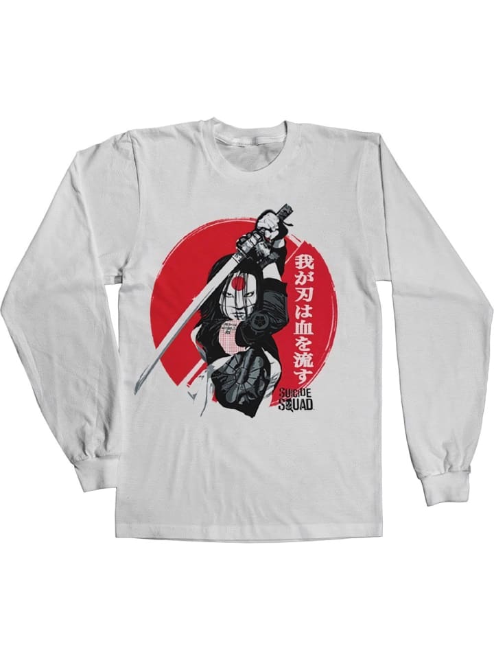 Рубашка с длинным рукавом DC Suicide Squad, белый
Рубашка с длинным рукавом DC Suicide Squad, белый