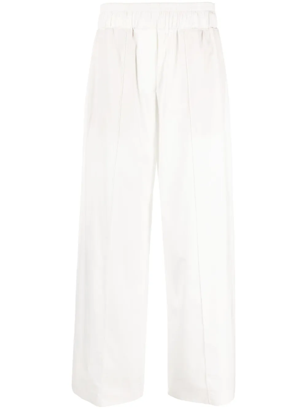 Брюки палаццо Brunello Cucinelli, белый
Брюки палаццо Brunello Cucinelli, белый