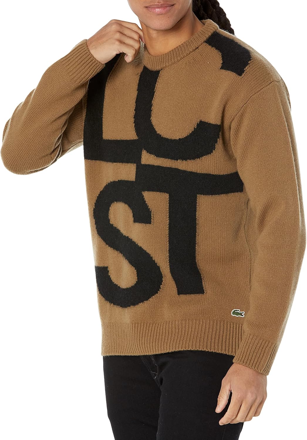 Lacoste мужской свитер с длинным рукавом и графическими буквами, Leafy/Noir
Lacoste мужской свитер с длинным рукавом и графическими буквами, Leafy/Noir