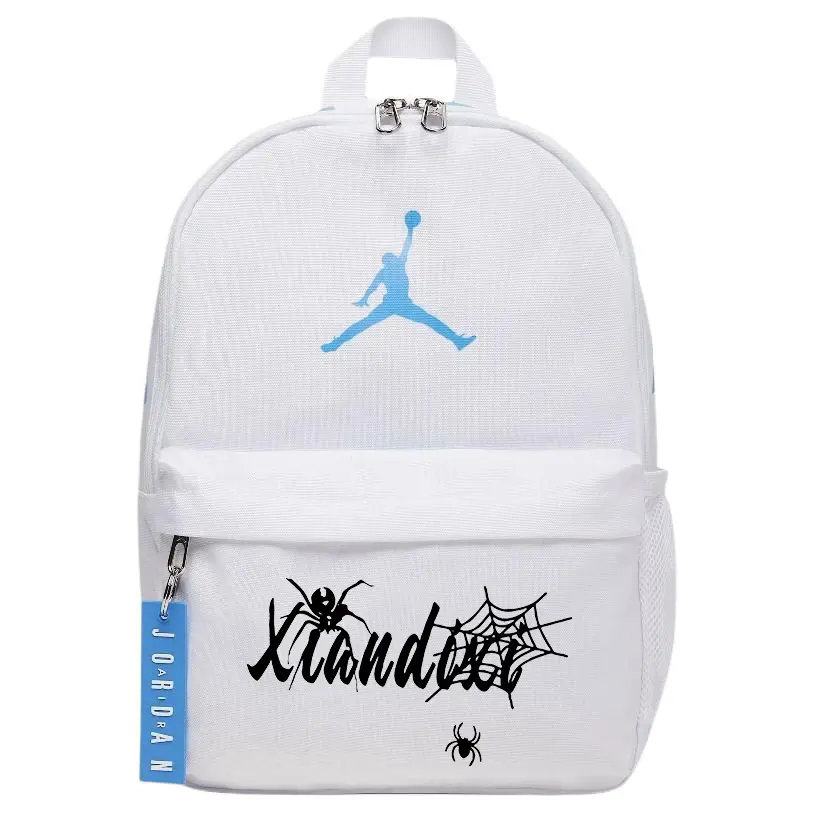 Jordan Полиэстеровый рюкзак унисекс синий и белый, Spiders 2
Jordan Полиэстеровый рюкзак унисекс синий и белый, Spiders 2