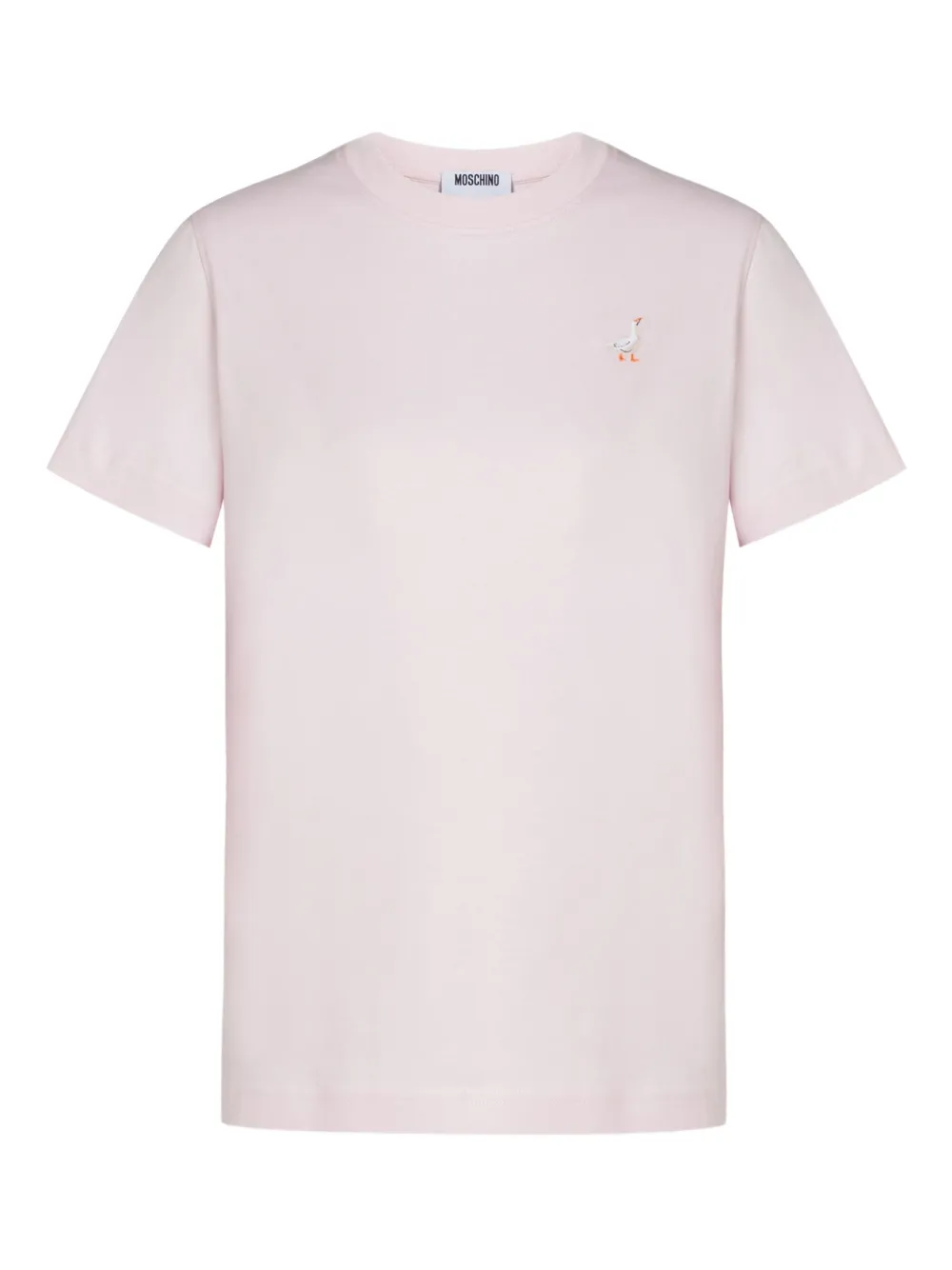 Футболка с вышивкой Moschino, розовый
Футболка с вышивкой Moschino, розовый