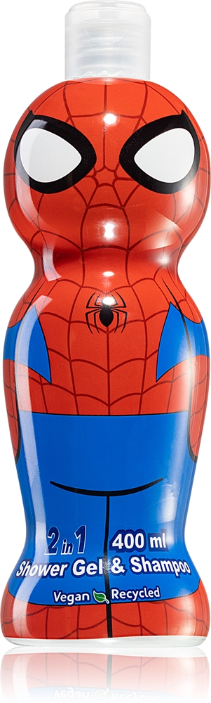 Гель для душа и шампунь «Человек-паук» 2 в 1 Marvel, 400 мл
Гель для душа и шампунь «Человек-паук» 2 в 1 Marvel, 400 мл