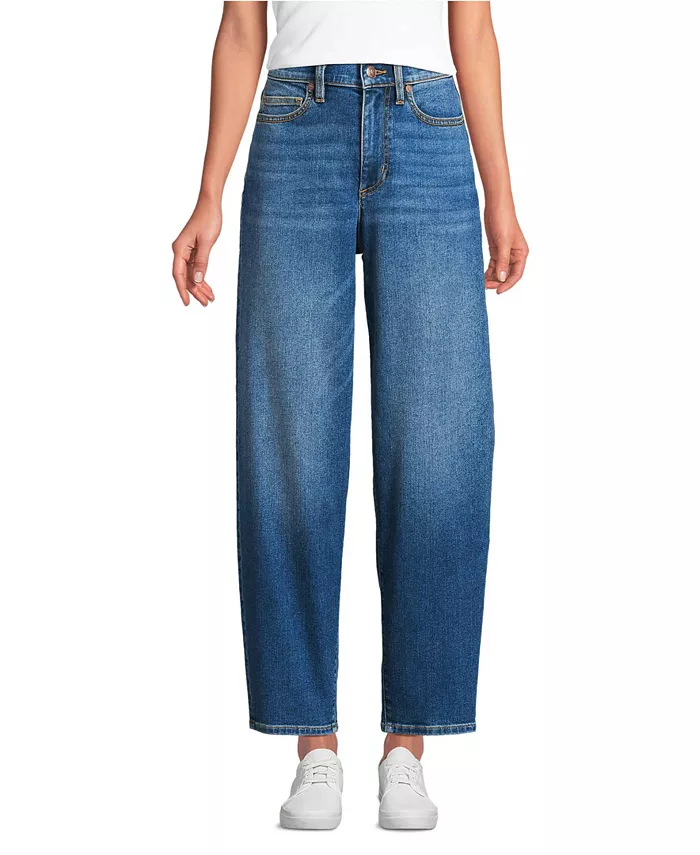 Женские джинсы Recover с высокой талией и узкими щиколотками Lands' End, синий
Женские джинсы Recover с высокой талией и узкими щиколотками Lands' End, синий