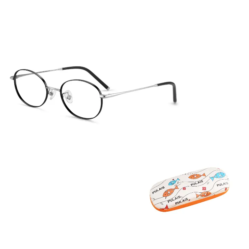 PULAIS Овальные детские очки, PT11147-C1/3 Black Silver
PULAIS Овальные детские очки, PT11147-C1/3 Black Silver