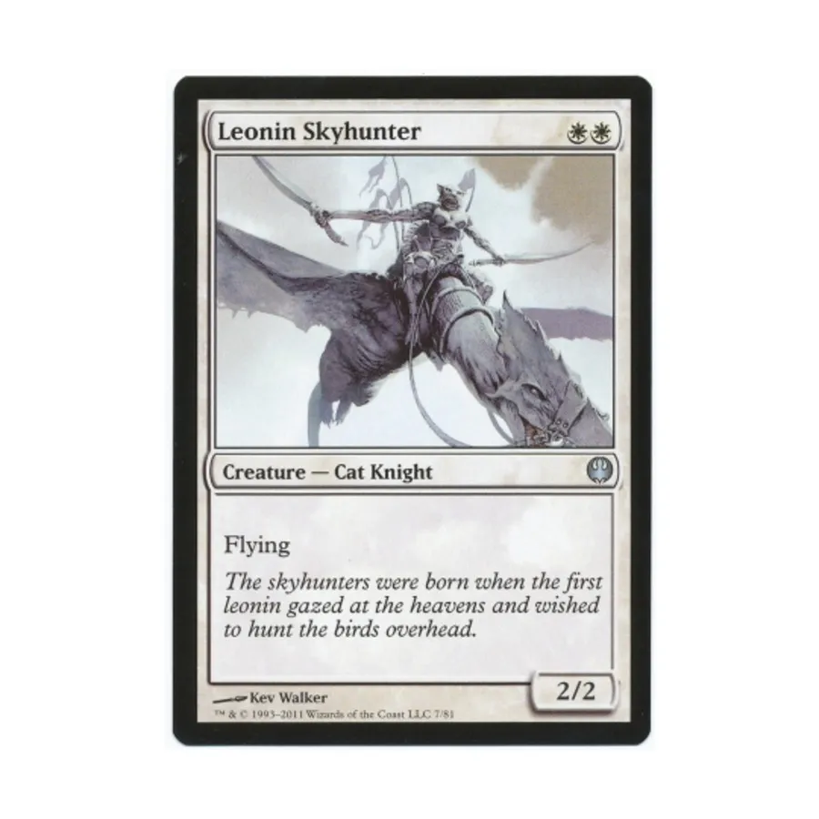 CCG Леонин Скайхантер (Ю), MTG - Duel Decks - Knights vs. Dragons
CCG Леонин Скайхантер (Ю), MTG - Duel Decks - Knights vs. Dragons