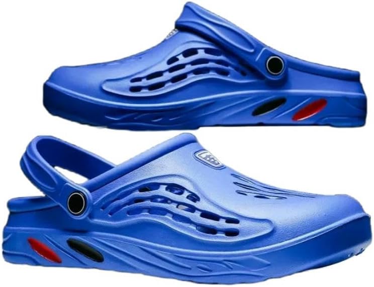 Тапочки большого размера, мужские сабо, домашние тапочки из ЭВА, садовая обувь и пляжные сандалии для мужчин и женщин Dmmwcx, синий
Тапочки большого размера, мужские сабо, домашние тапочки из ЭВА, садовая обувь и пляжные сандалии для мужчин и женщин Dmmwcx, синий